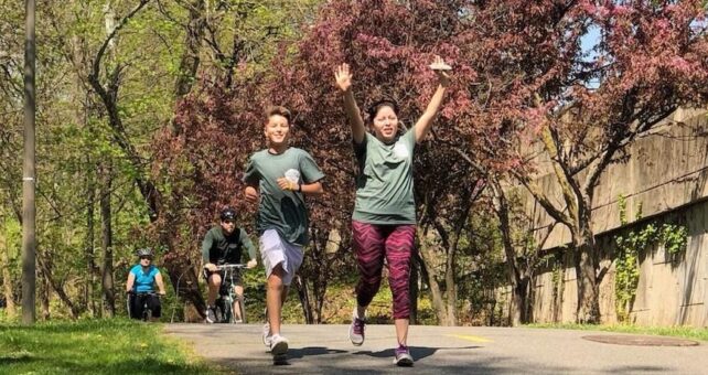 Fun Run 5k en W&OD Trail en el norte de Virginia | Cortesía de RTC