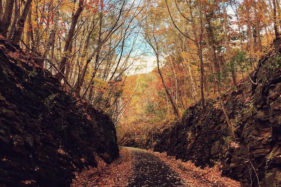 Hop River State Trail | Photo by TrailLink user angelaj1582