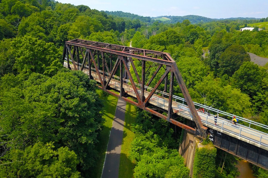 Pennsylvania's Montour Trail | Photo by Milo Bateman