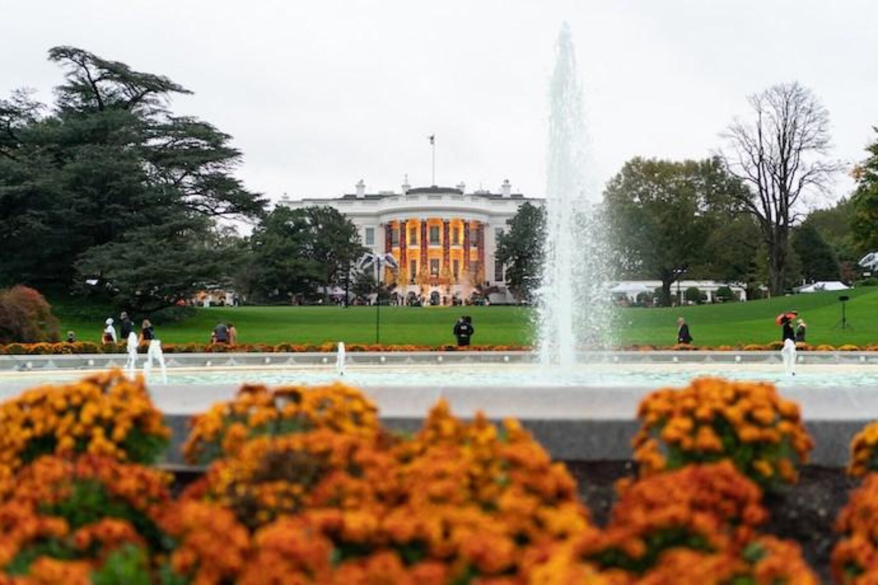 White House at Halloween | Official White House Photo by Andrea Hanks