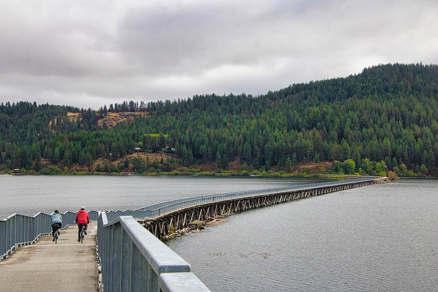 Idaho&#039;s Trail of the Coeur d&#039;Alenes | Photo by TrailLink user dj123_45