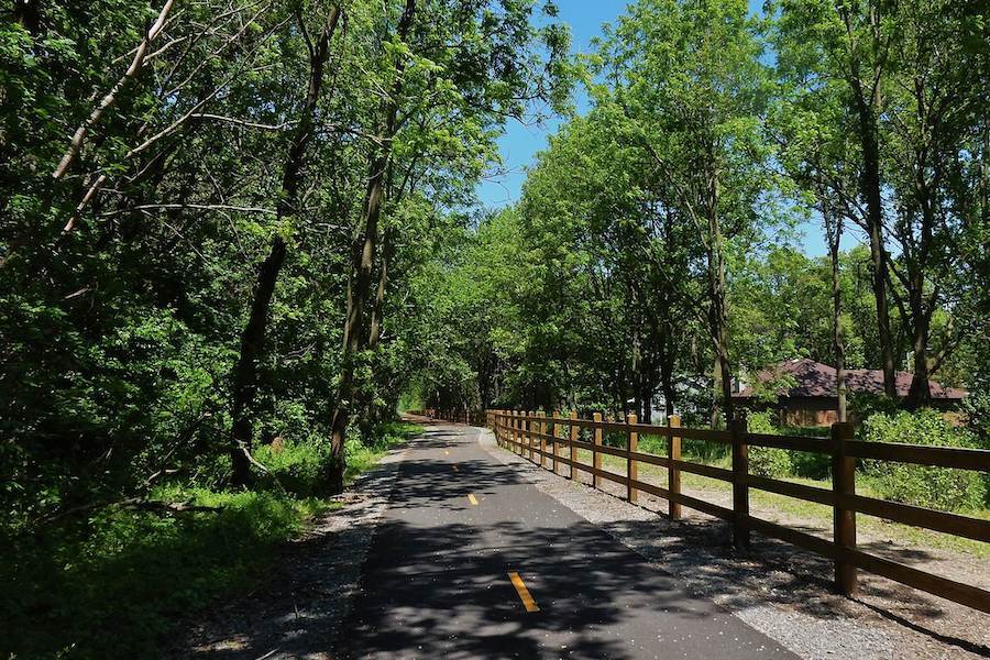 Indiana&#039;s Pennsy Greenway | Photo by TrailLink user tommyspan