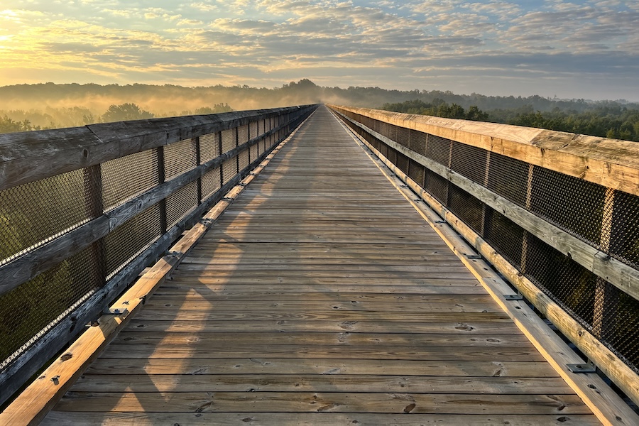 Virginia's High Bridge Trail State Park | Photo by Daniel Jordan, courtesy Virginia Department of Conservation and Recreation