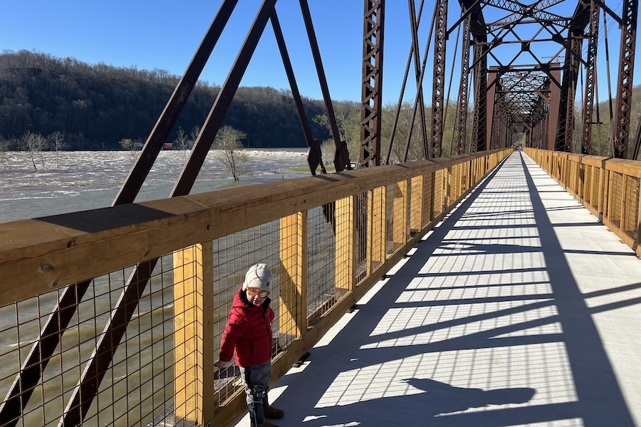 Kiski Bridge on Pennsylvania's Armstrong Trails | Photo by Chris Ziegler