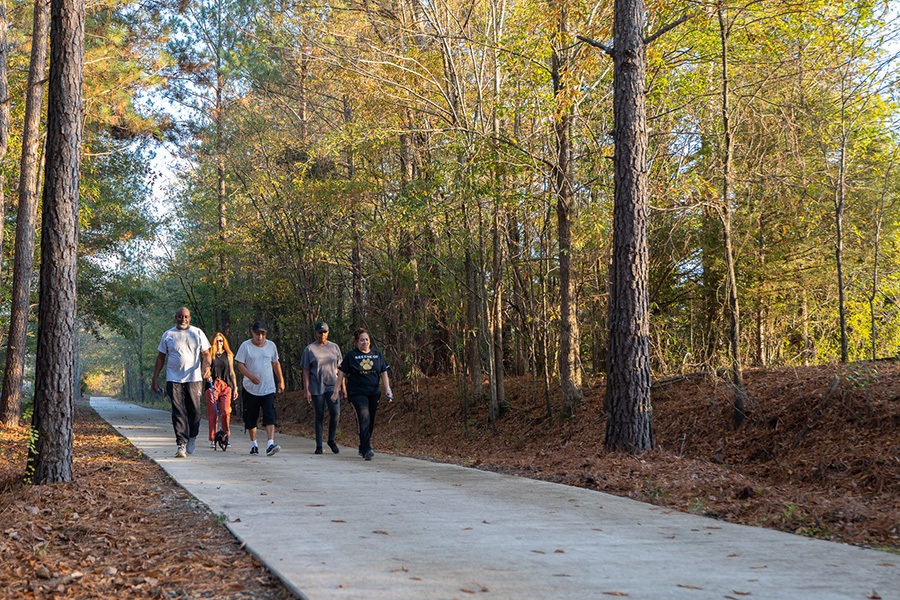 Georgia's Firefly Trail in Union Point | Photo courtesy Firefly Trail, Inc.