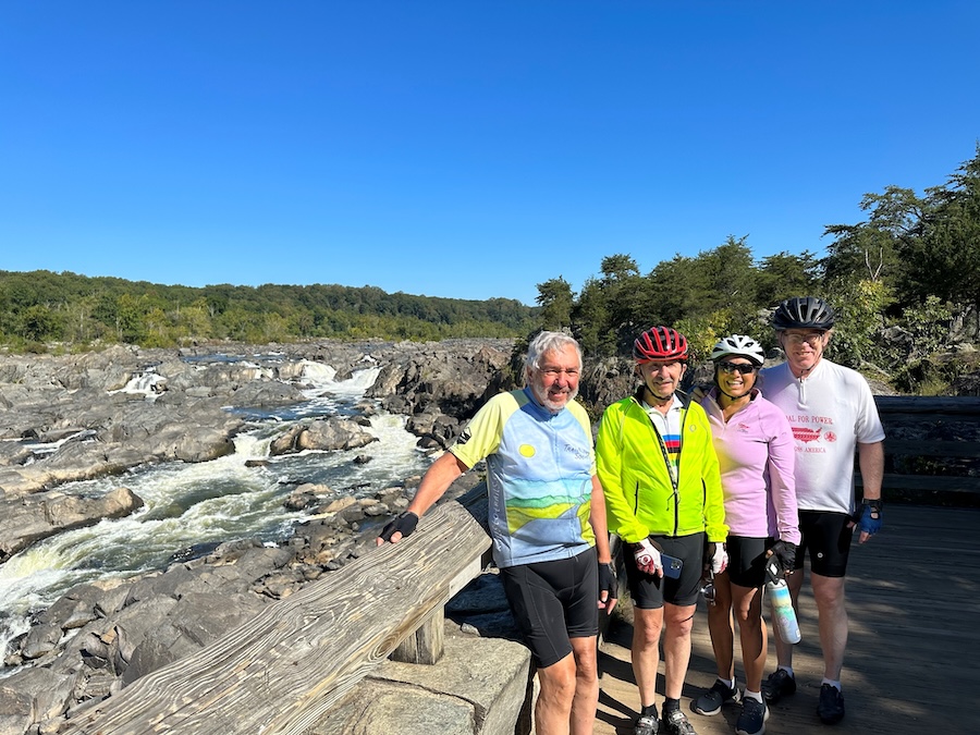 Group ride on the C&O Canal Trail, which runs through Maryland and Washington, DC | Photo courtesy Will Hill