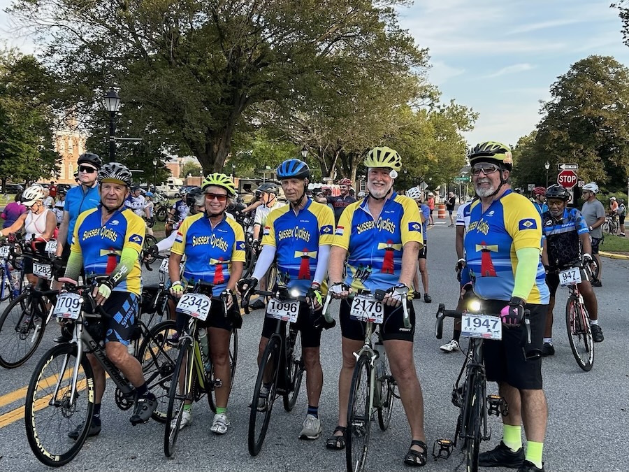 Group ride with Sussex Cyclists | Photo courtesy Heidi Lerch