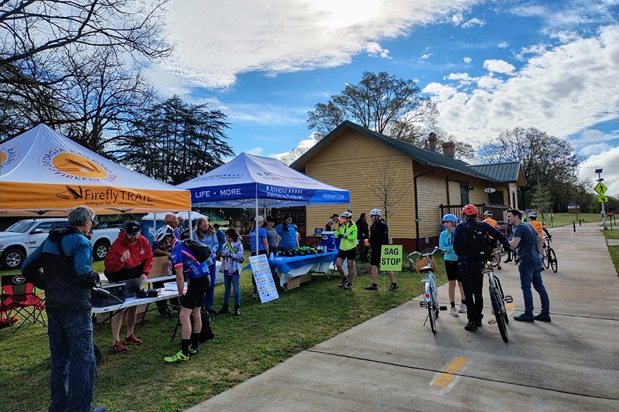 Ticket to Ride event on Georgia's Firefly Trail | Photo courtesy Firefly Trail, Inc.