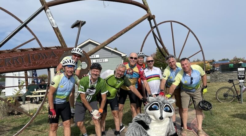 Trailblazer ride on Iowa's Raccoon River Valley Trail | Photo by Jimmy O'Connor