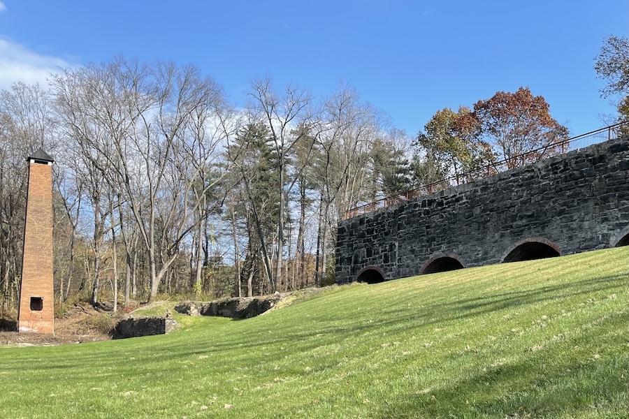 Kilns in Rosendale, New York, along the Wallkill Valley Rail Trail | Photo courtesy Laura J. Lehtonen and Stephen M. Young