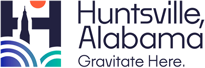 Huntsville Alabama Gravitate Here logo