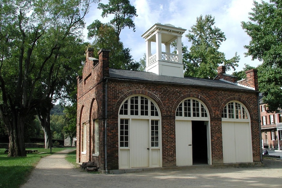 John Brown’s fort today | Courtesy National Park Service