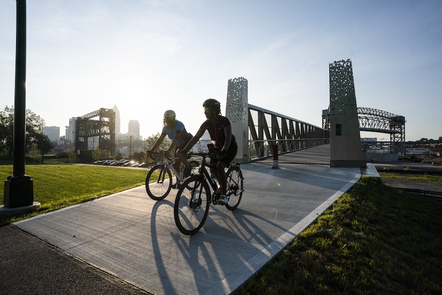 Ohio's Cleveland Foundation Centennial Lake Link Trail | Photo by Jason Cohn