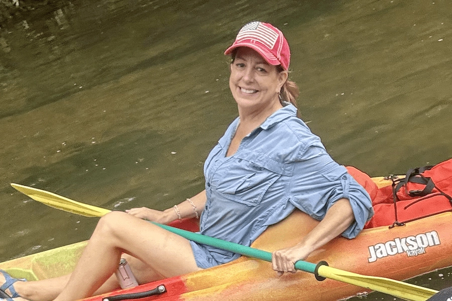 Kayaking on the Terrapin Creek | Photo courtesy Maggie Cunningham