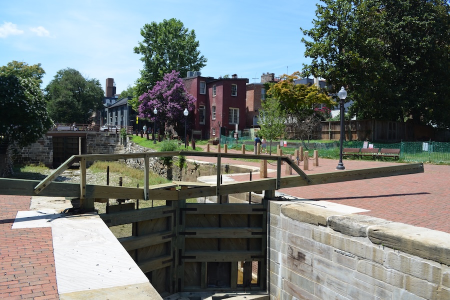 DC and Maryland&#039;s C&amp;O Canal Towpath in Georgetown | Photo by Danielle Phillippi