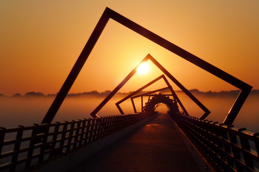 Iowa's High Trestle Trail | Photo by David V. Johnson