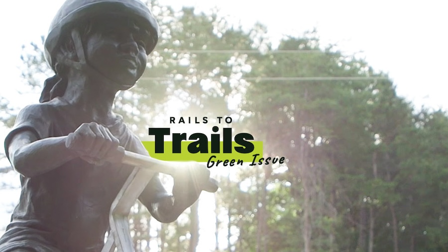 Rails To Trails Magazine's Green Issue 2025