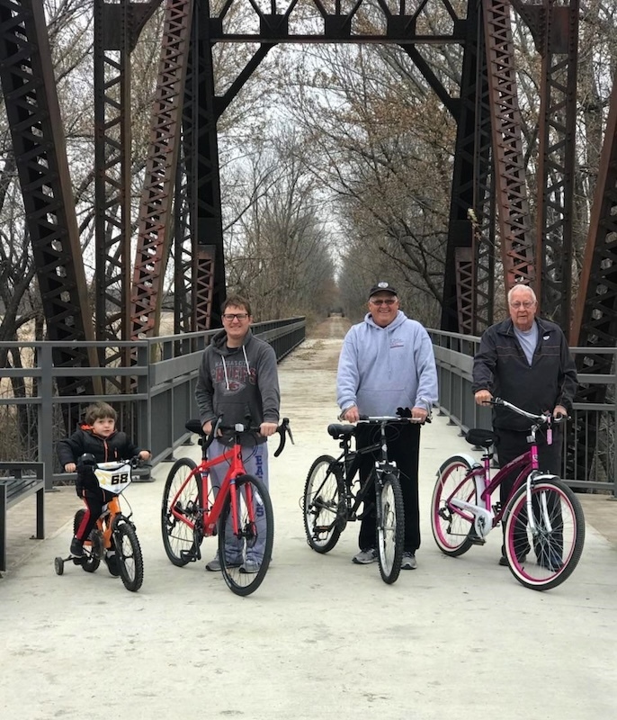 Kansas&#039; Flint Hills Trail State Park | Photo courtesy of Brian Patton family
