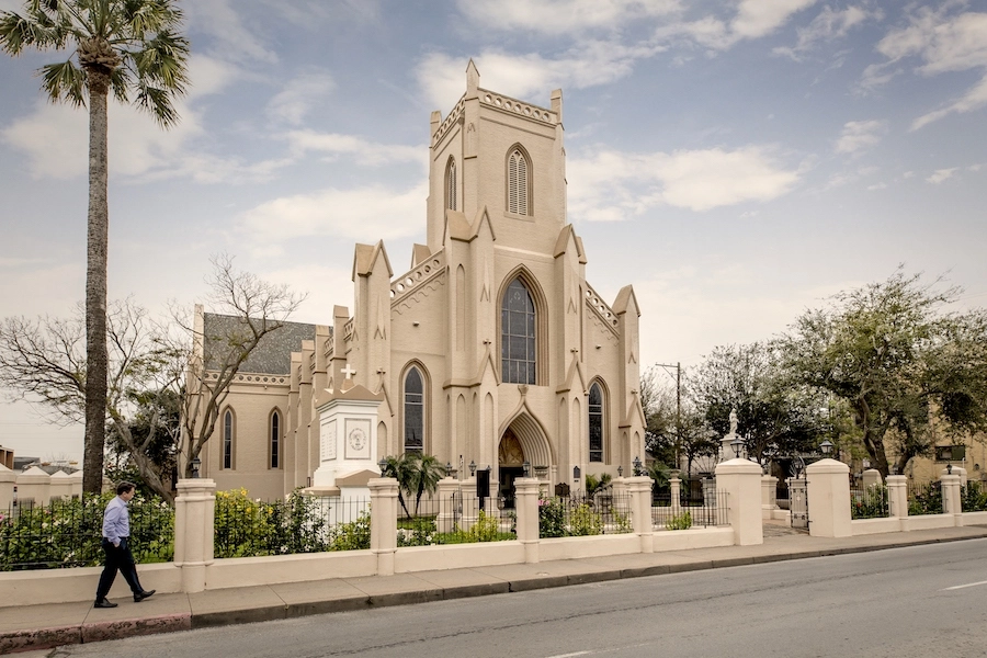 Immaculate Conception Cathedral near Texas' Historic Battlefield Trail | Photo courtesy Texas Historical Commission