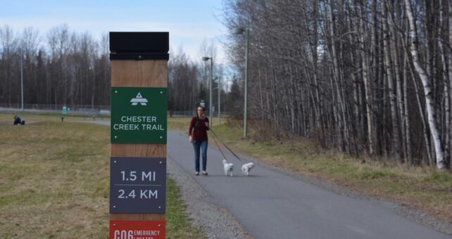 Lanie Fleischer Chester Creek Trail | Courtesy Anchorage Park Foundation