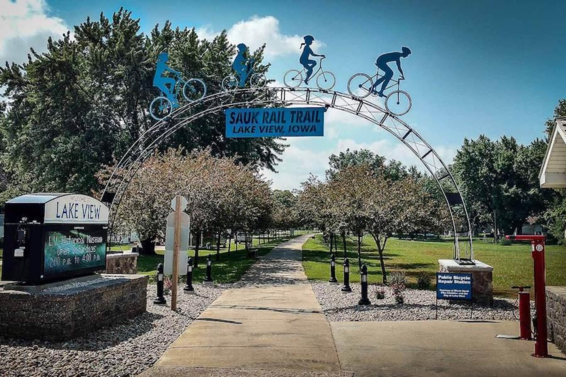 Iowa's Sauk Rail Trail | Photo by TrailLink user yiams