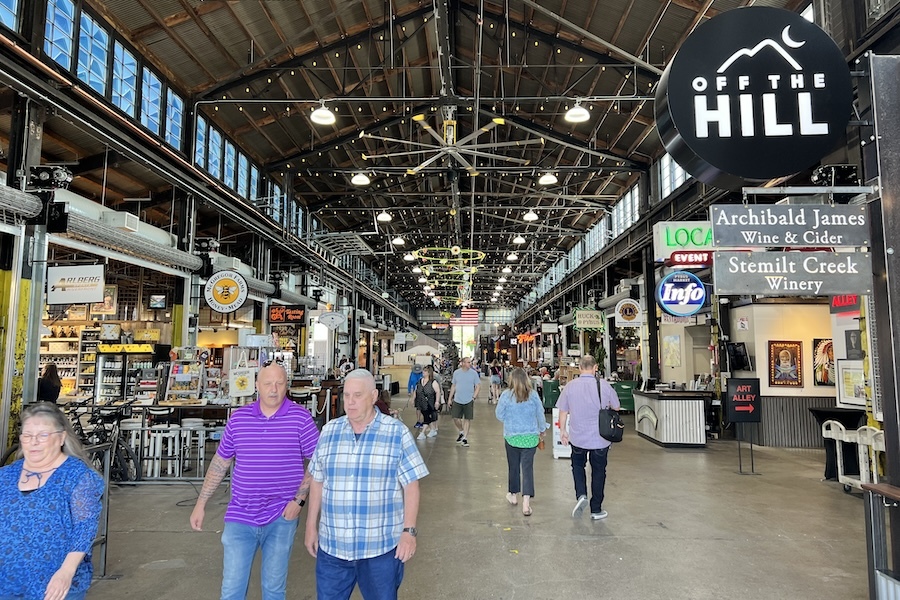 Pybus Public Market along the Apple Capital Loop Trail | Photo by Robert Annis