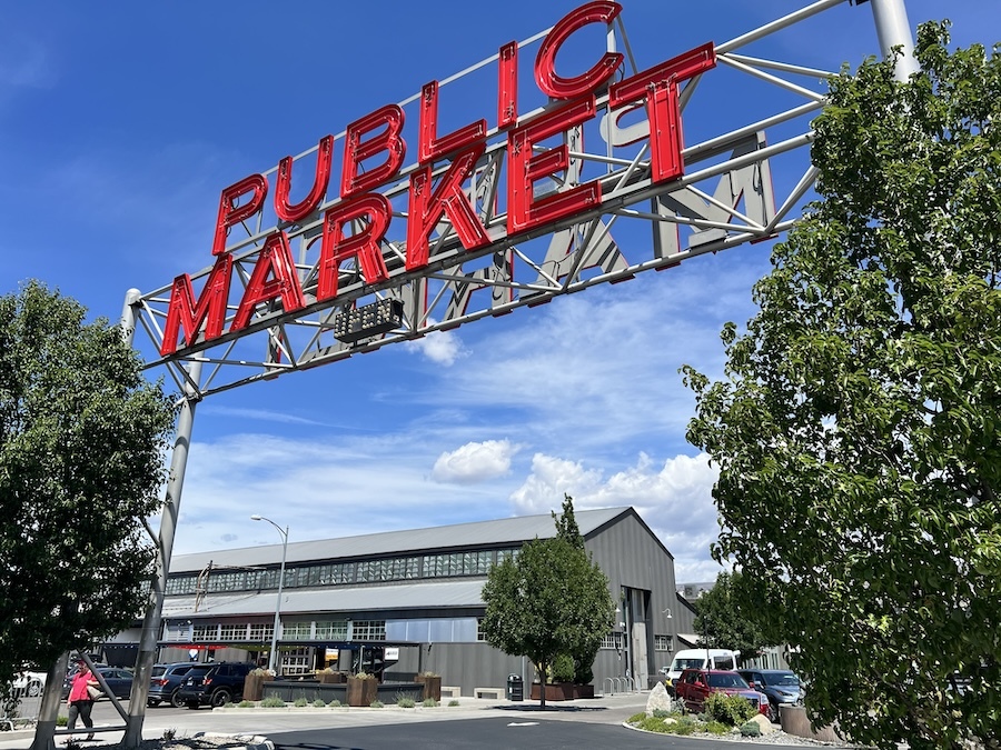 Pybus Public Market is located along the Apple Capital Loop Trail | Photo by Robert Annis