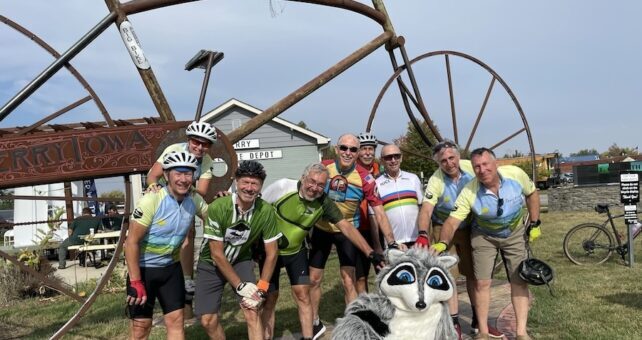 Trailblazer ride on Iowa's Raccoon River Valley Trail | Photo by Jimmy O'Connor