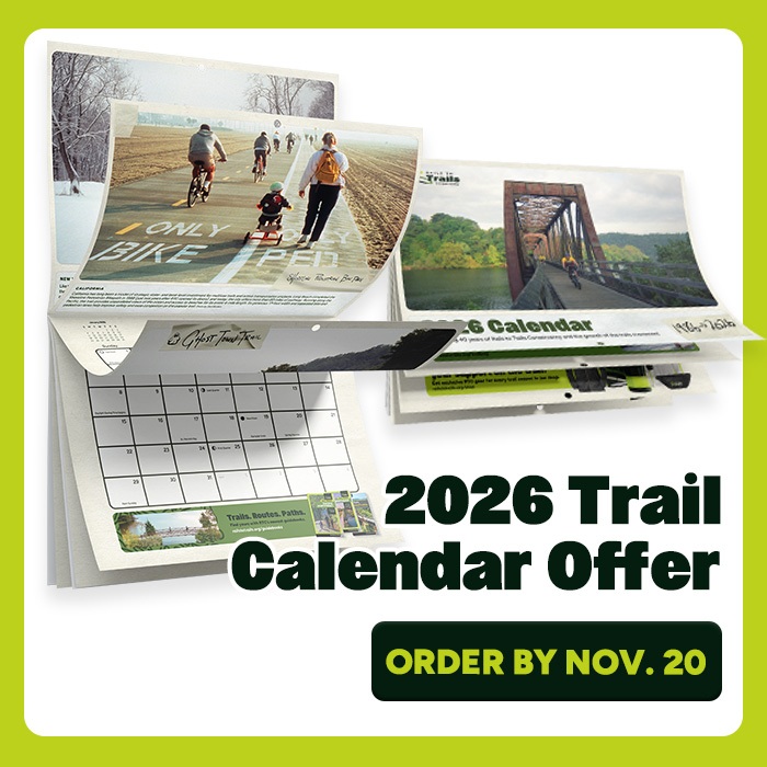 2026 Trail Calendar Office - Order by Nov. 20