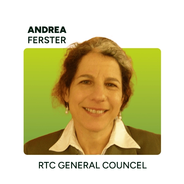 Andrea Ferster, RTC General Councel