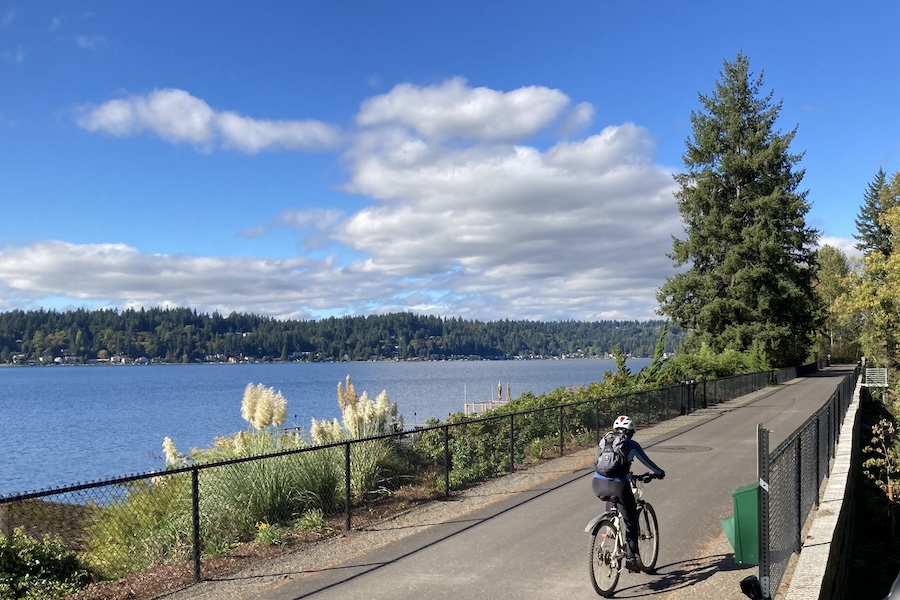 Washington's East Lake Sammamish Trail | Photo by Gene Bisbee