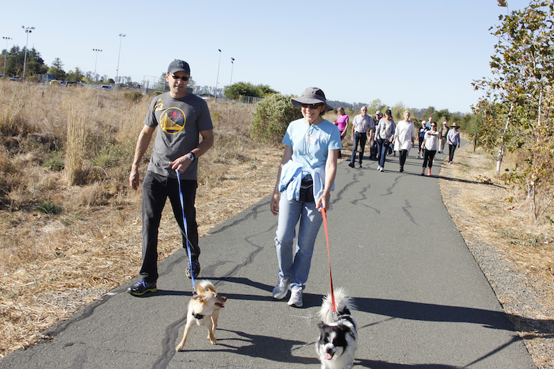 Walk with a Doc event on the Napa Valley Vine Trail | Photo by Maria Sestito, courtesy Napa Valley Register