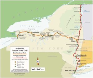 Empire State Trail Map | Photo courtesy RTC