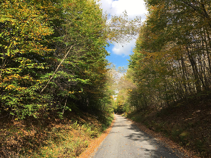 Knox Kane Rail Trail in McKean County, Pennsylvania | Photo courtesy MJ2KB Trail Club