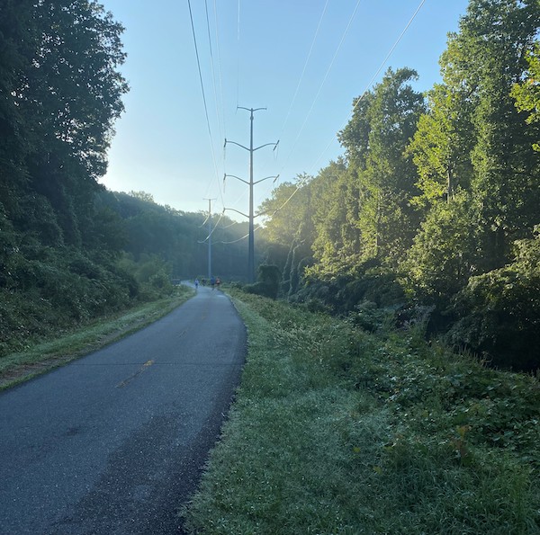 Early morning on the W&OD Trail | Courtesy Brandi Horton