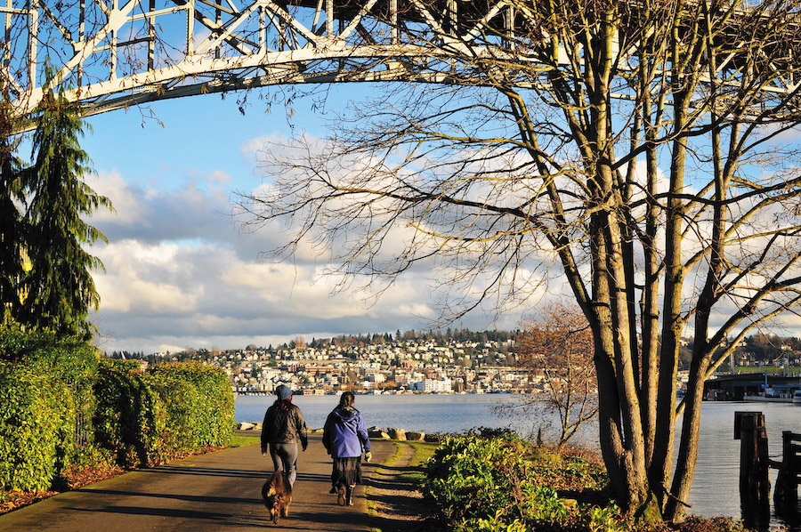 The Burke-Gilman Trail in Washington State is a paragon of Western and urban rail-trails. | Photo by Ervin Vice