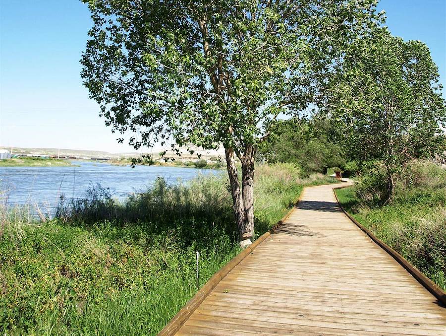 Wyoming's Green River Greenbelt Pathway | Photo by TrailLink user braney_tl