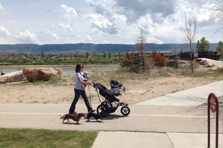 Wyoming's Platte River Trail near the Tate Pumphouse | Courtesy of Platte River Trails