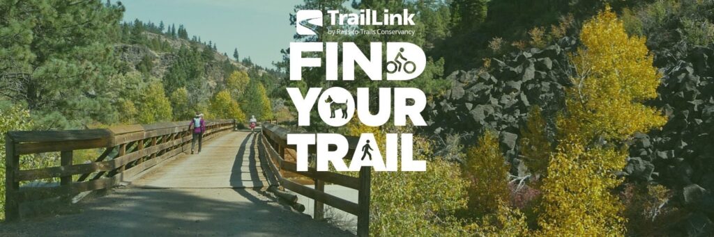 Find Your Trail on TrailLink.com | Graphic courtesy TrailLink