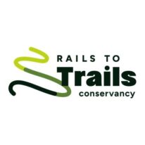 Rails to Trails Conservancy color logo by RTC