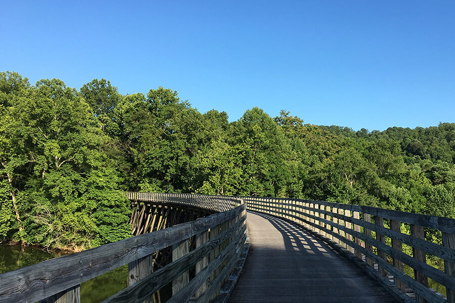 Virginia Creeper Trail | Photo by Anthony Le