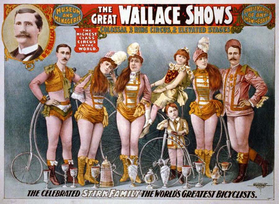 1898 Great Wallace Poster | Photo courtesy Library of Congress Collection