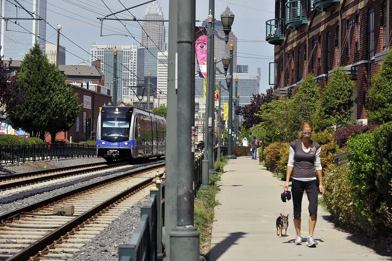 Charlotte Trolley Trail, NC | Photo courtesy Nancy Pierce, Secretary for North Carolina Rail-Trails