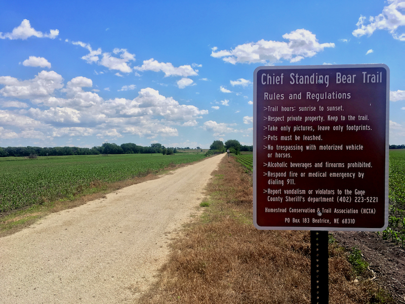 Chief Standing Bear Trail | Photo by Cory Matteson