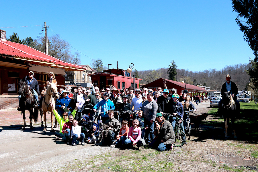 Harrison County Rail Trail on Opening Day for Trails | Photo by Valarie Lane