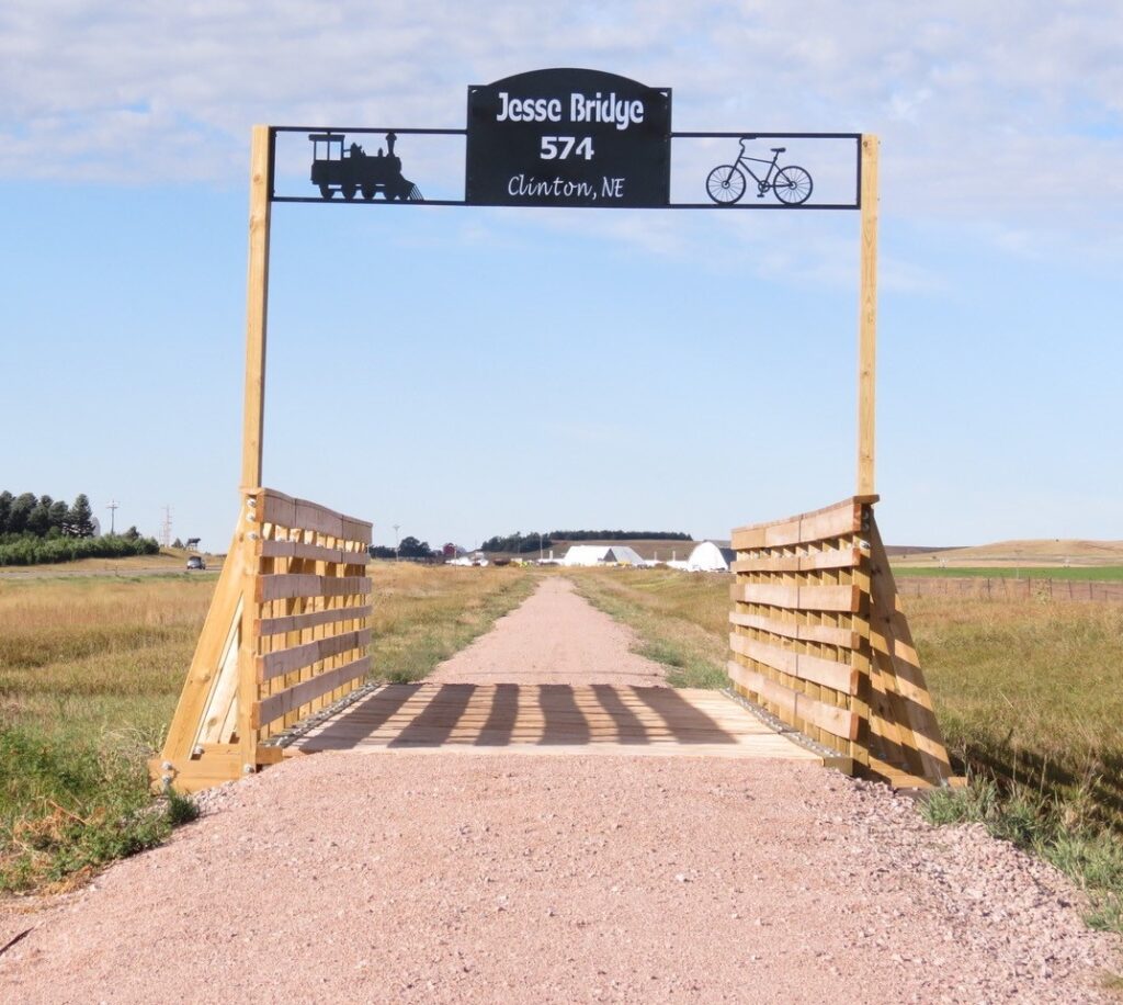 Jesse Bridge on the Cowboy Trail | Photo courtesy of Cowboy Trail West, Inc.