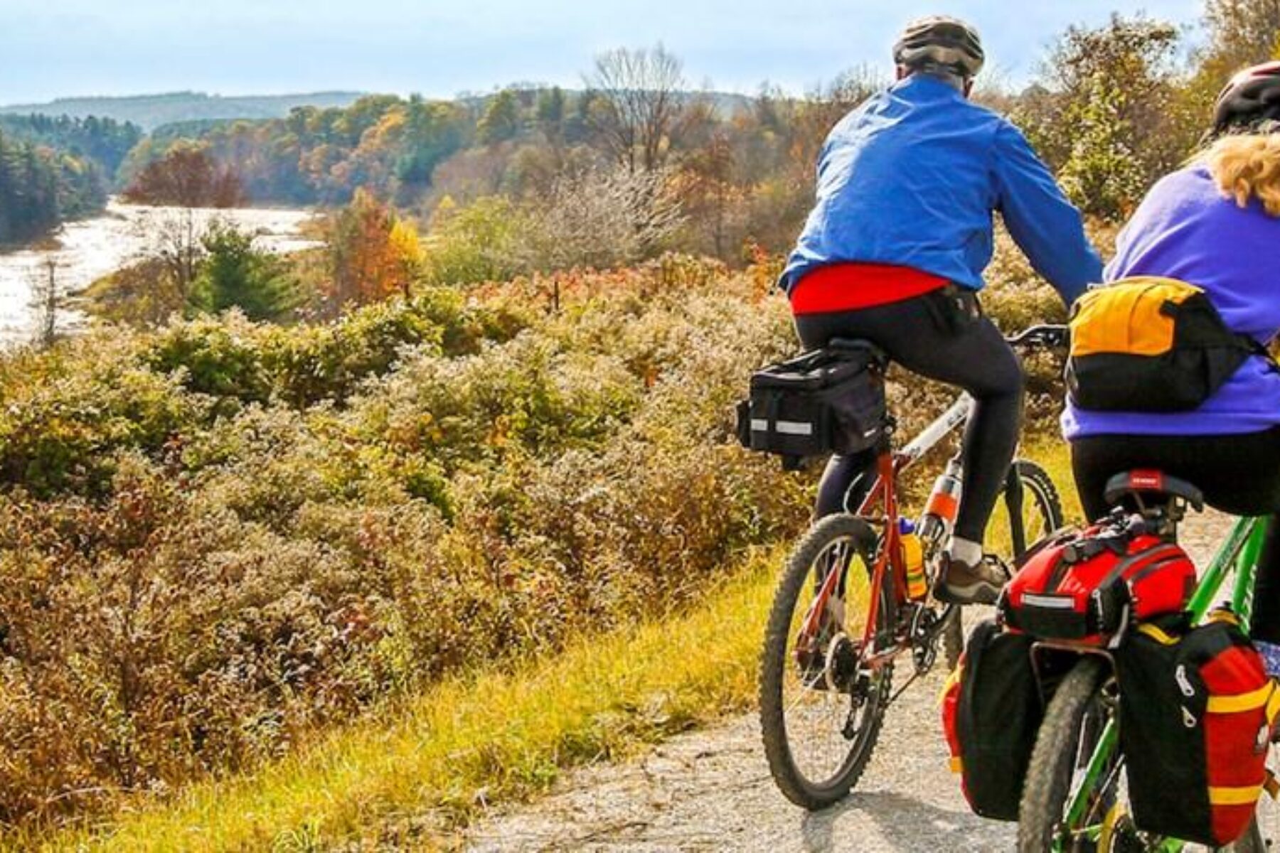 Missisquoi Valley Rail-Trail in Vermont | Photo by Dennis Coello