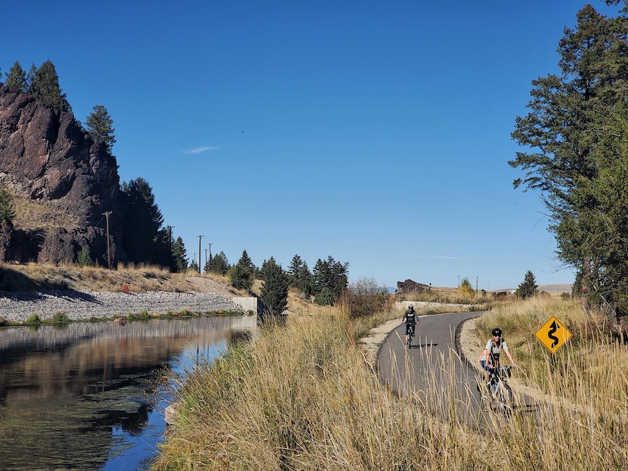 Montana's Silver Bow Creek Greenway Trail south of Fairmont Hot Springs Resort | Photo by Richard I. Gibson