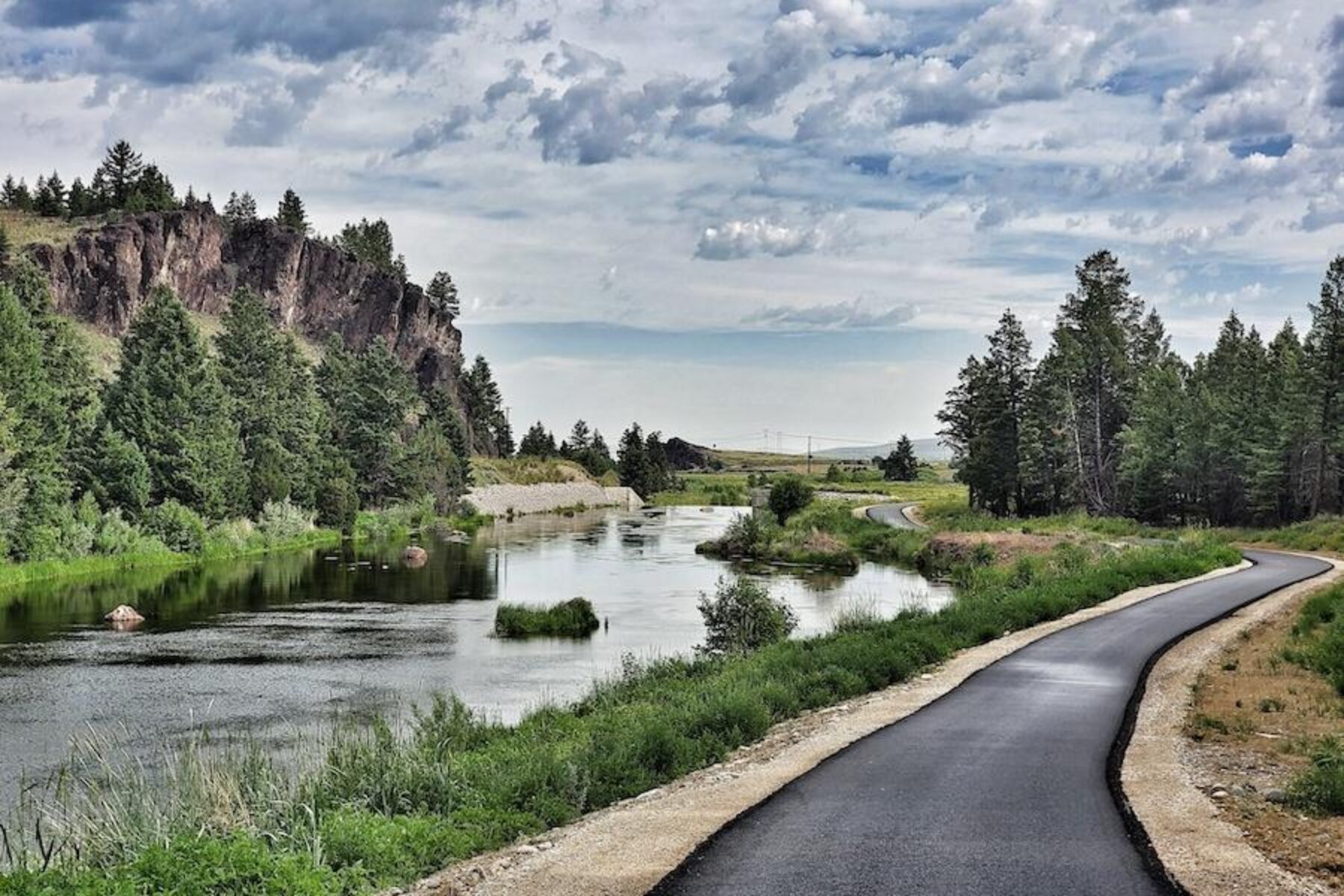 Montana's Silver Bow Greenway Trail near Fairmont Hot Springs Resort | Photo by Richard I. Gibson