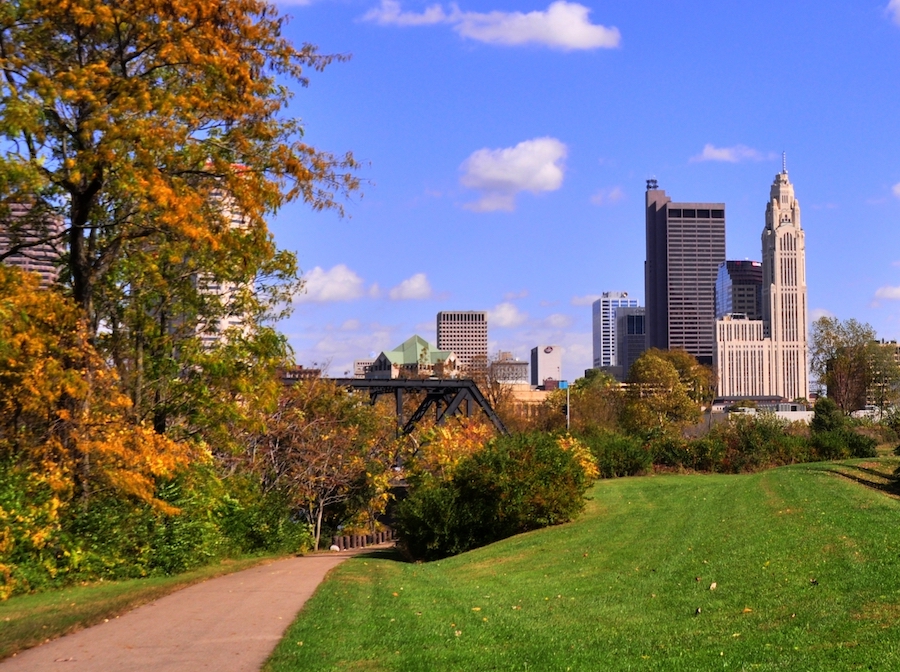 Ohio's Olentangy Trail, part of the Central Ohio Greenways | Photo by Flickr user piercerdave